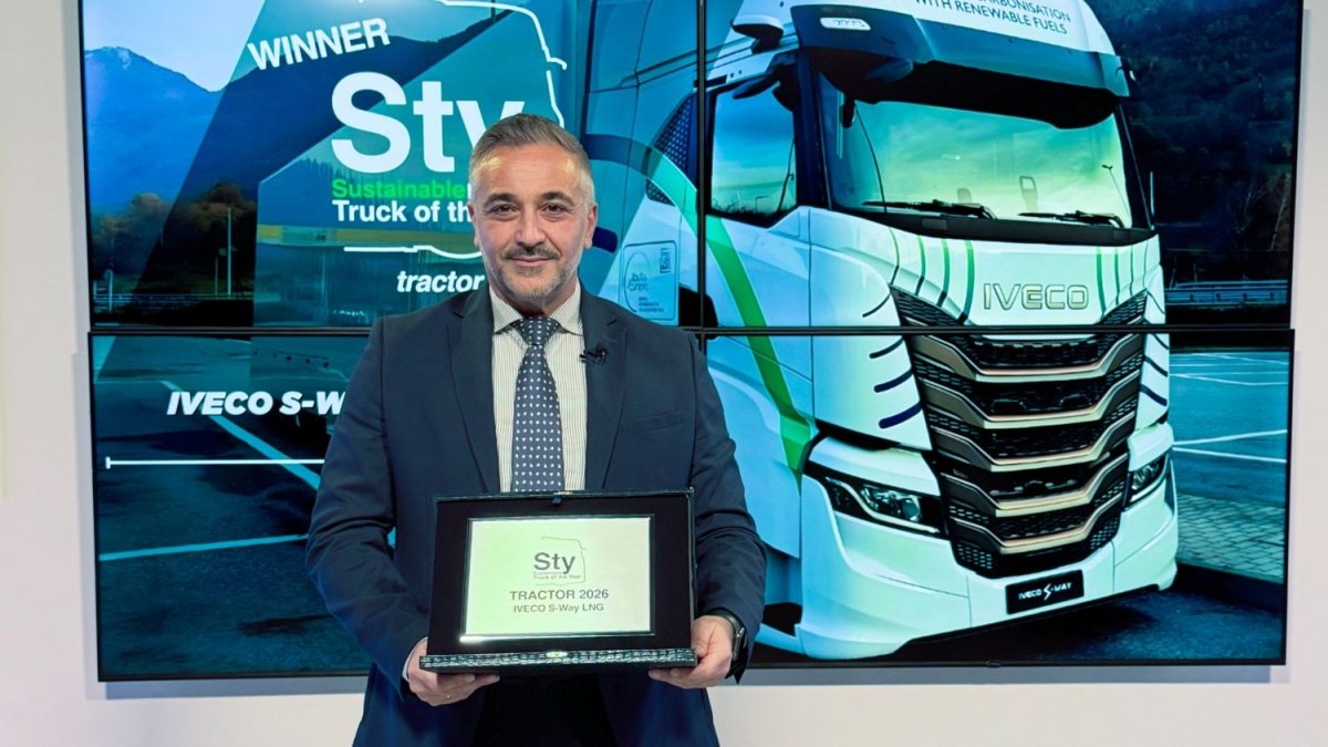 Iveco gana en Italia su tercer premio consecutivo “Camión sostenible del año”