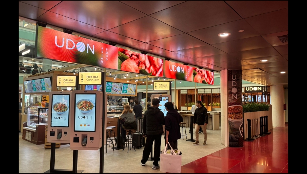 UDON inaugura su primer local en el aeropuerto Josep Tarradellas Barcelona-El Prat