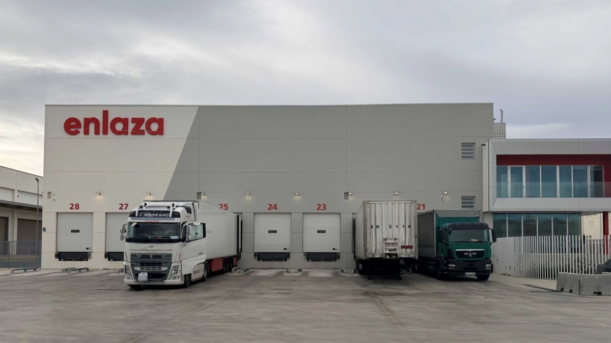 Enlaza alcanza su primer año de actividad con cerca de medio millón de palets transportados
