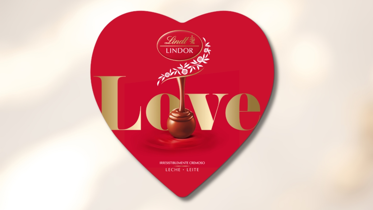 LINDOR presenta su nueva lata en forma de Corazón