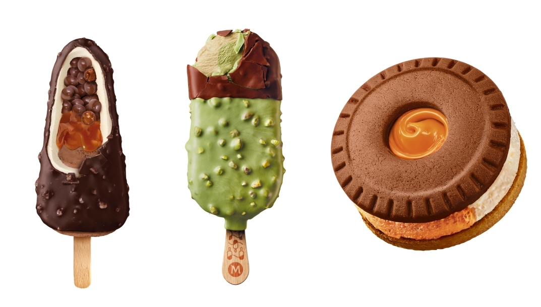 Varias novedades de The Magnum Ice Cream Company.