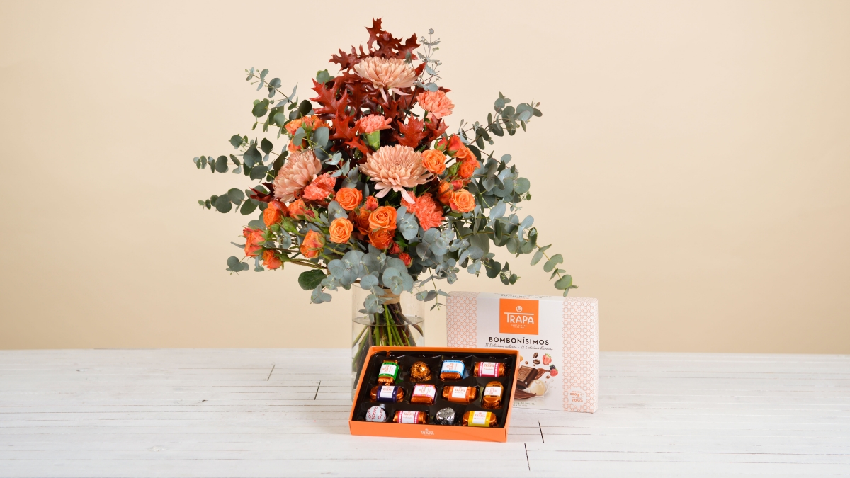 TRAPA e INTERFLORA crean un pack especial para San Valentín