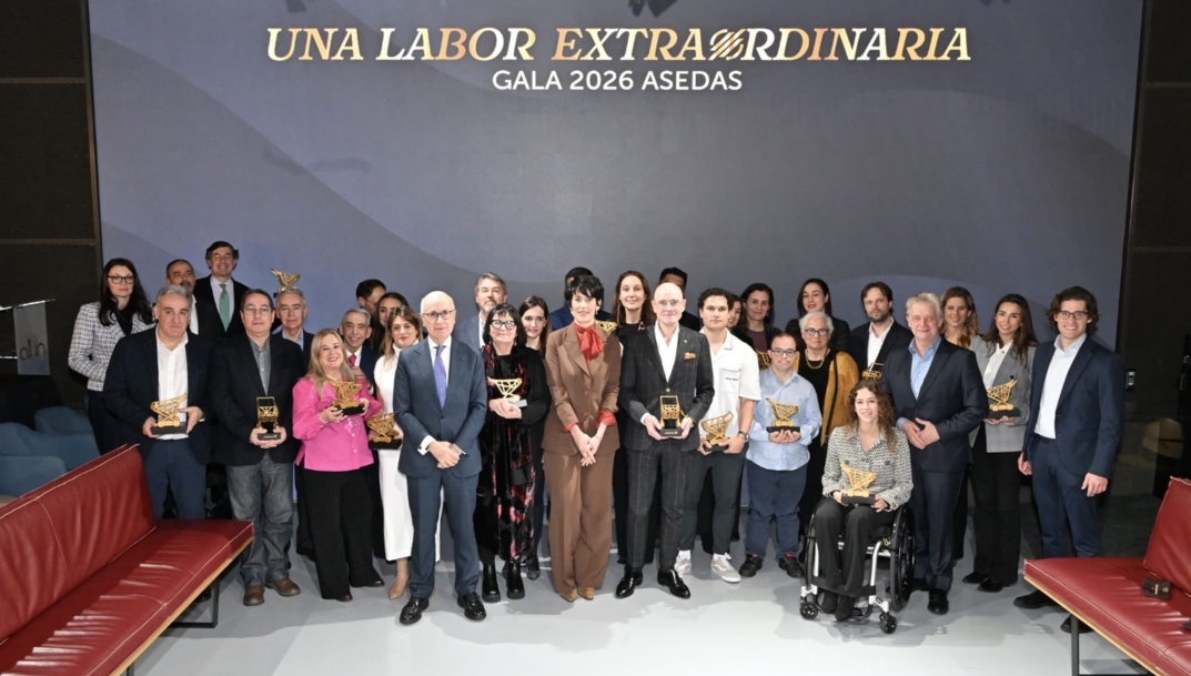 Asedas celebra su Gala 2026 con homenajes a 19 ONG y personas anónimas de la distribución