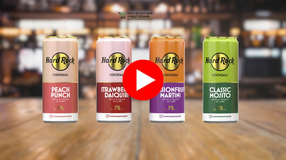 Te enseñamos los cócteles en lata de Hard Rock distribuidos por Hisúmer