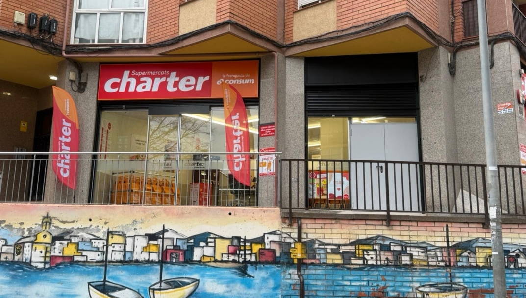 Charter crece en Cataluña con un nuevo supermercado en Badalona (Barcelona)