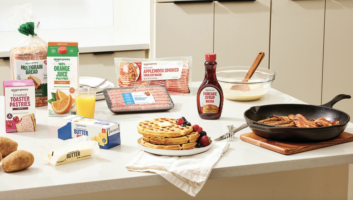 Productos de marca propia de Amazon Grocery.