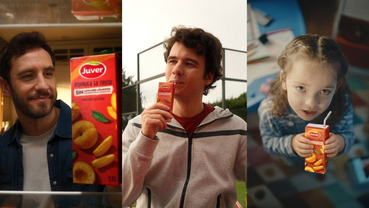Juver estrena un nuevo spot que pone en valor que sus zumos se piden 