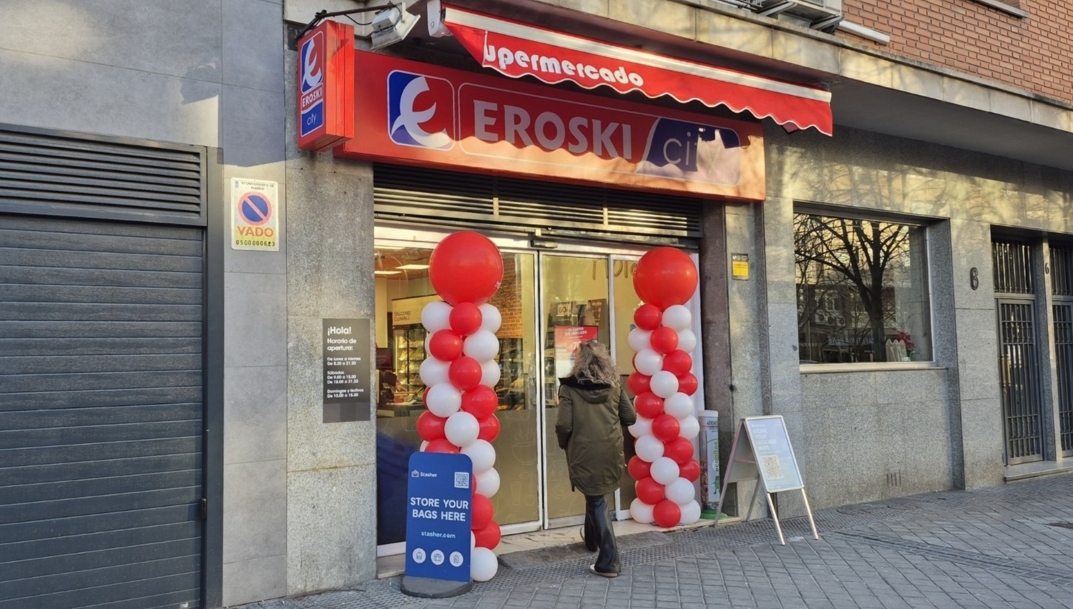 Eroski impulsa su modelo de franquicia en Madrid capital