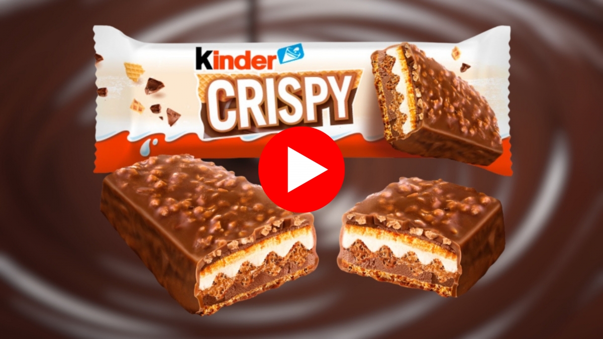Kinder lanza su nuevo snack de cacao y avellana, Kinder Crispy