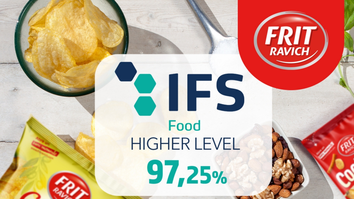Frit Ravich logra la certificación IFS Food v8 con nivel Higher