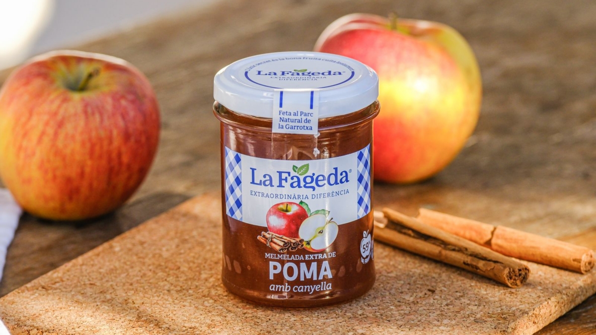 La Fageda lanza una Mermelada extra de manzana con canela