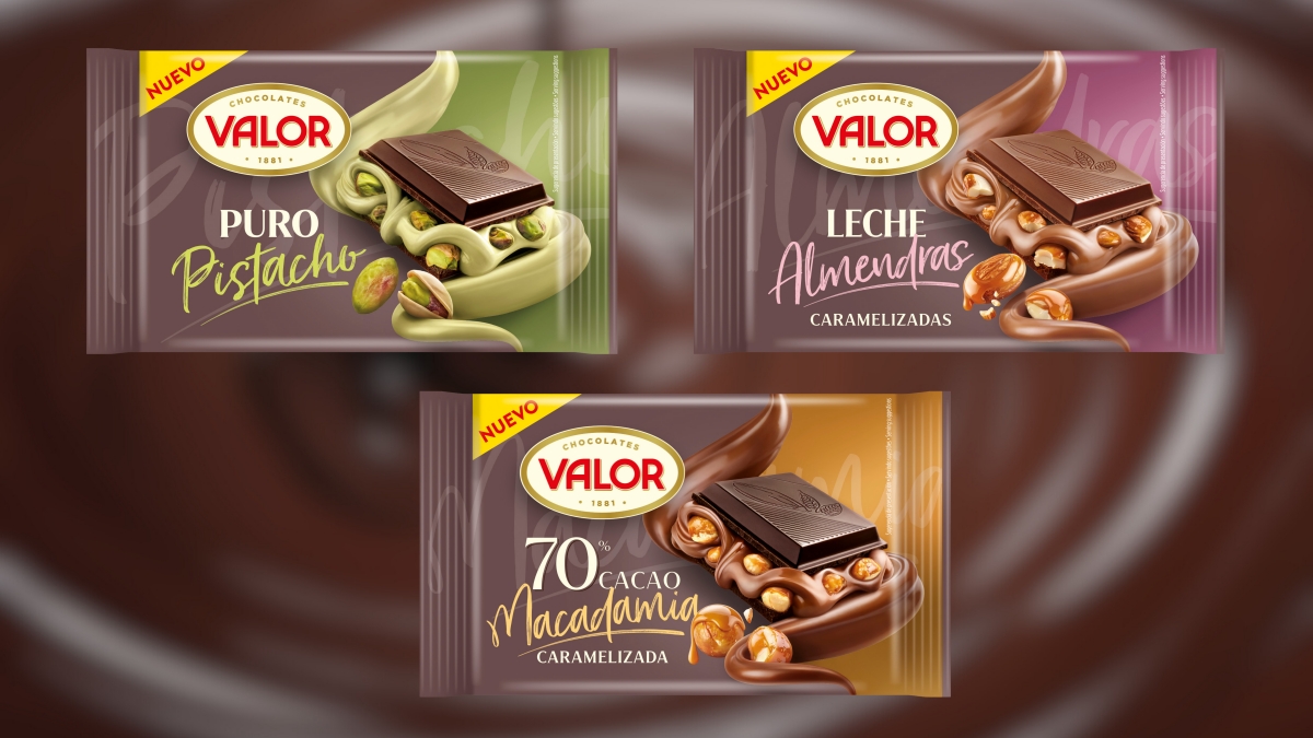 Chocolates Valor lanza nueva línea de tabletas premium