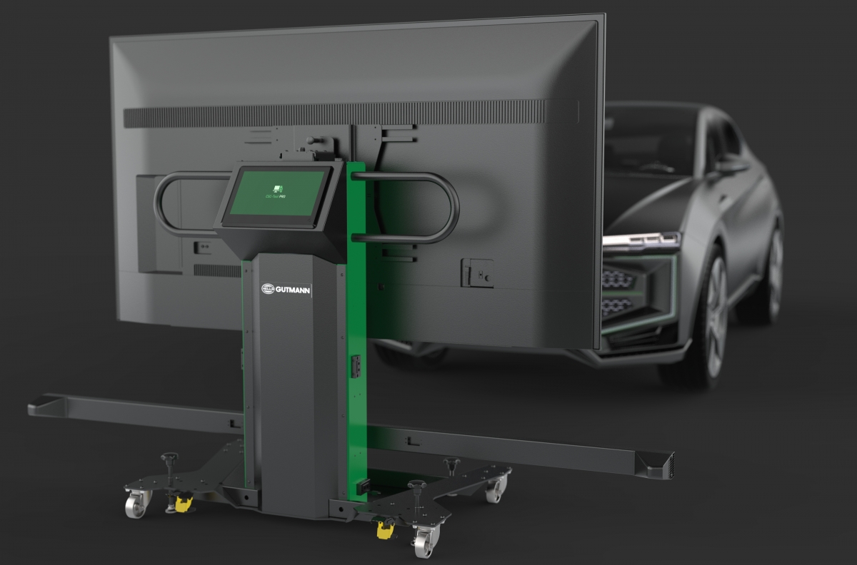 Vista trasera del nuevo calibrador de Hella Gutmann.