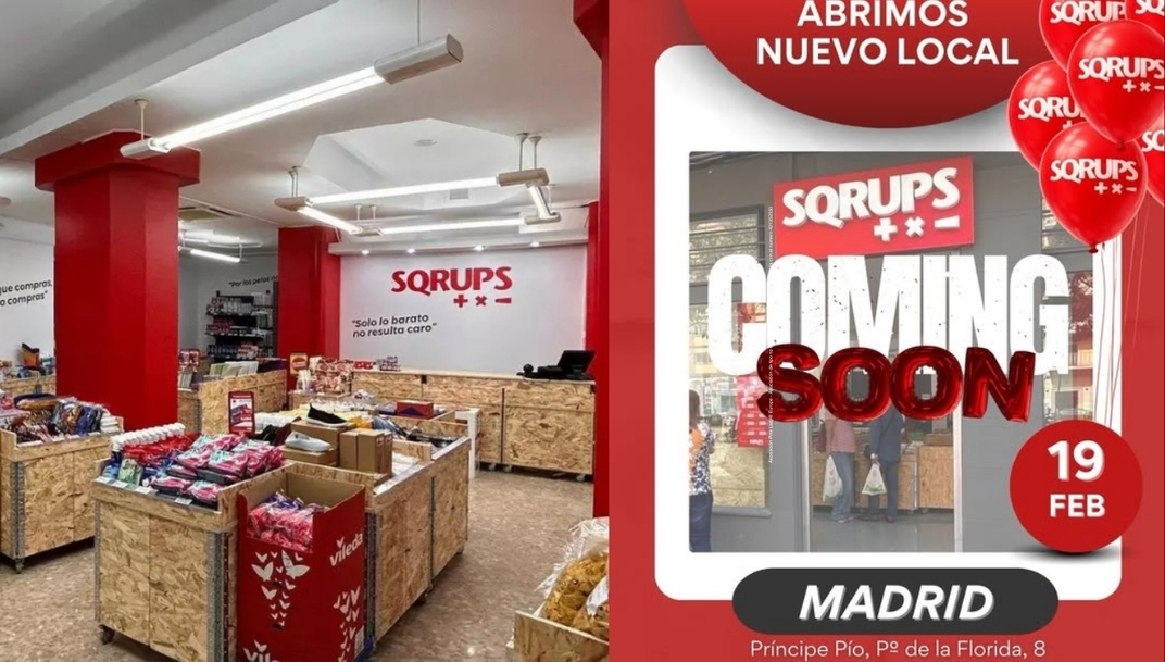 Sqrups suma un nuevo local en Torrent (Valencia) y anuncia otra apertura en Madrid capital
