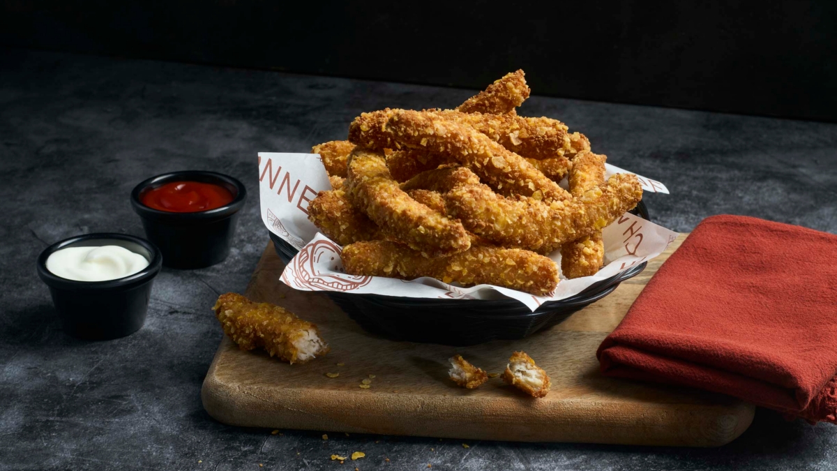 Chicken strips de Maheso.