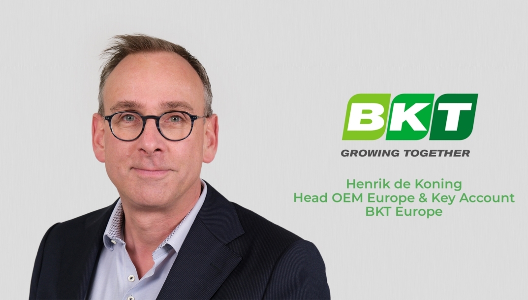 Henrik de Koning, nuevo Head OEM Europe & Key Account de BKT Europe 