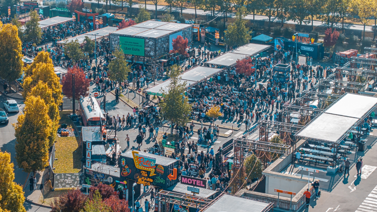 The Champions Burger en París 2025.