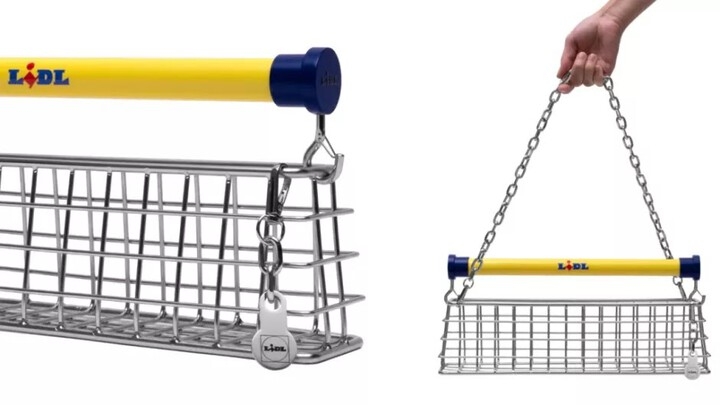 Detalle del nuevo bolso de Lidl.