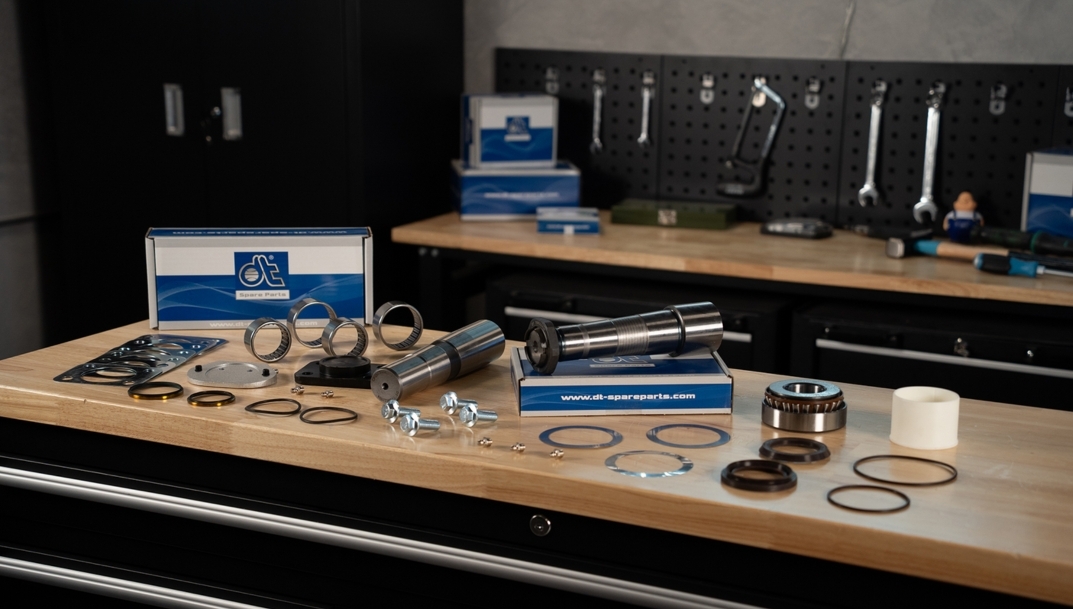 DT Spare Parts ofrece consejos sobre los juegos de pivote de mangueta para vehículo industrial