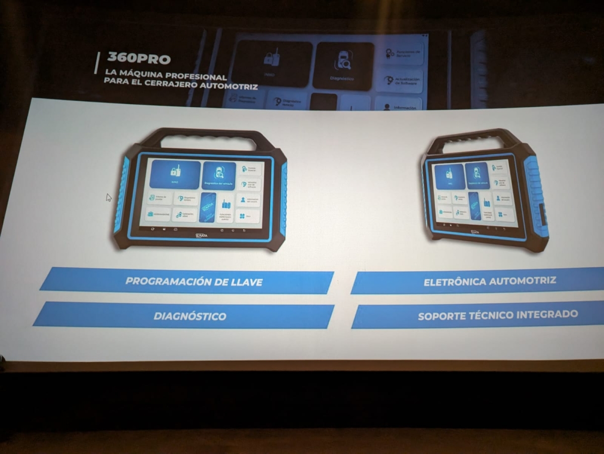 Los equipos EAATA 90 y 360 PRO.