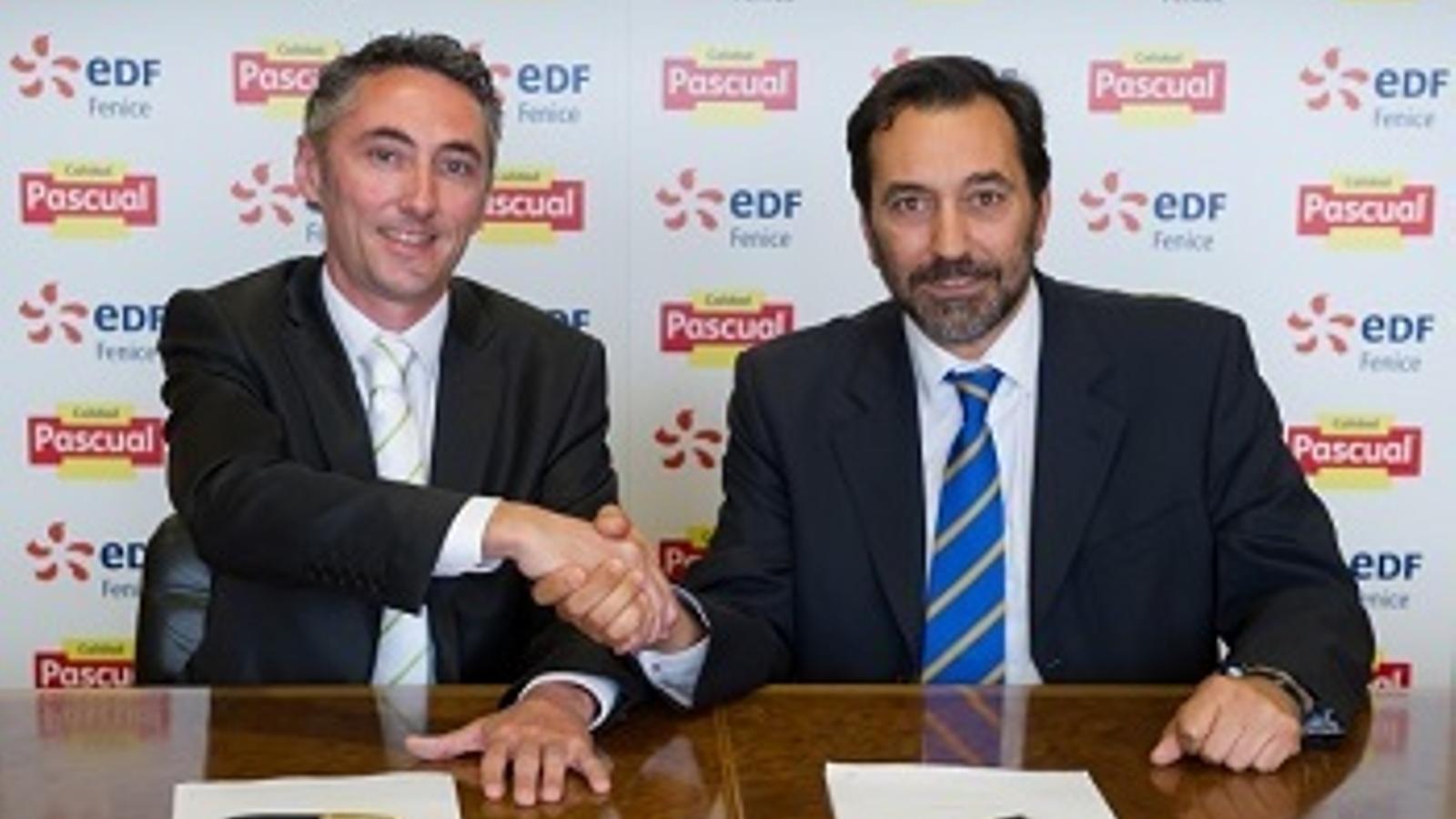 Calidad Pascual y EDF Fenice fomentan la eficiencia energética