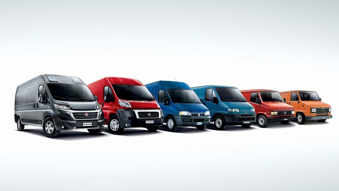 Fiat Ducato celebra 45 años como referente del transporte profesional