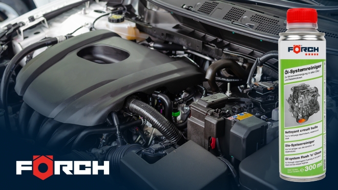 Förch optimiza el mantenimiento del motor con su limpiador del sistema de aceite 5*