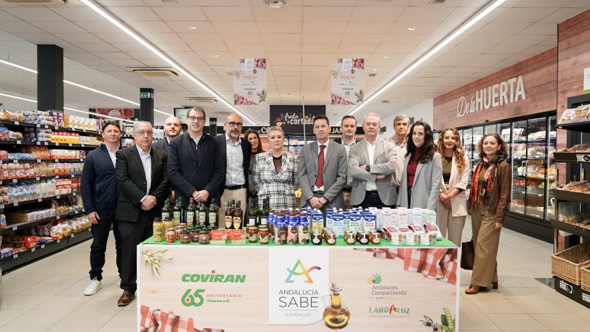 Coviran y Landaluz colaboran para poner en valor los productos andaluces