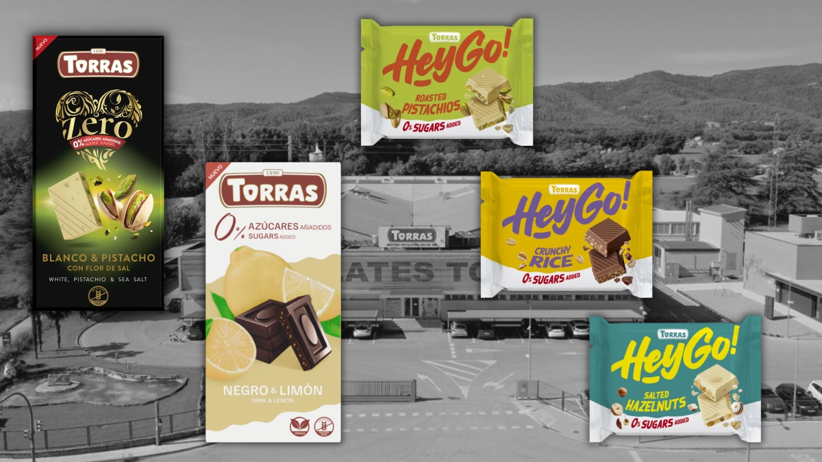 Chocolates Torras presenta sus gamas 0% azúcares añadidos