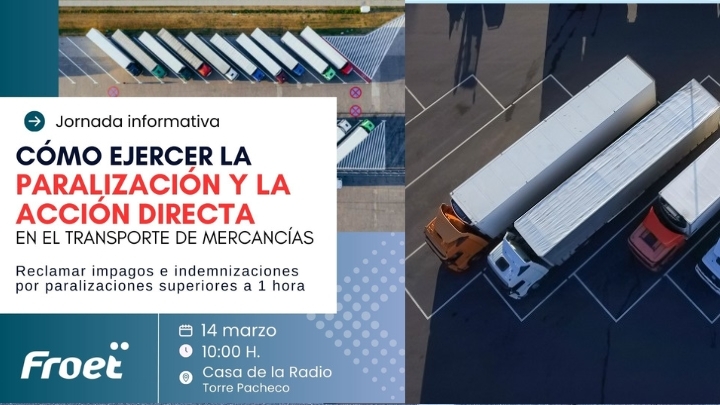 Froet explica en Torre Pacheco cómo reclamar por impagos u horas de paralización