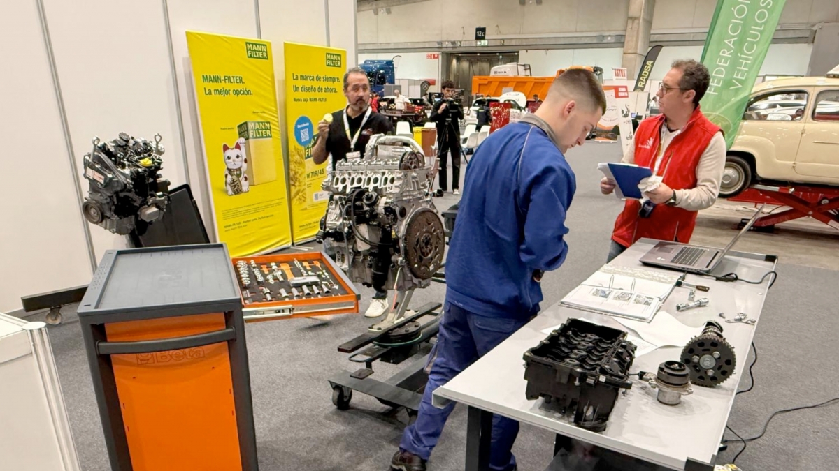 Mann-Filter apuesta por la excelencia en la FP con su participación en SpainSkills