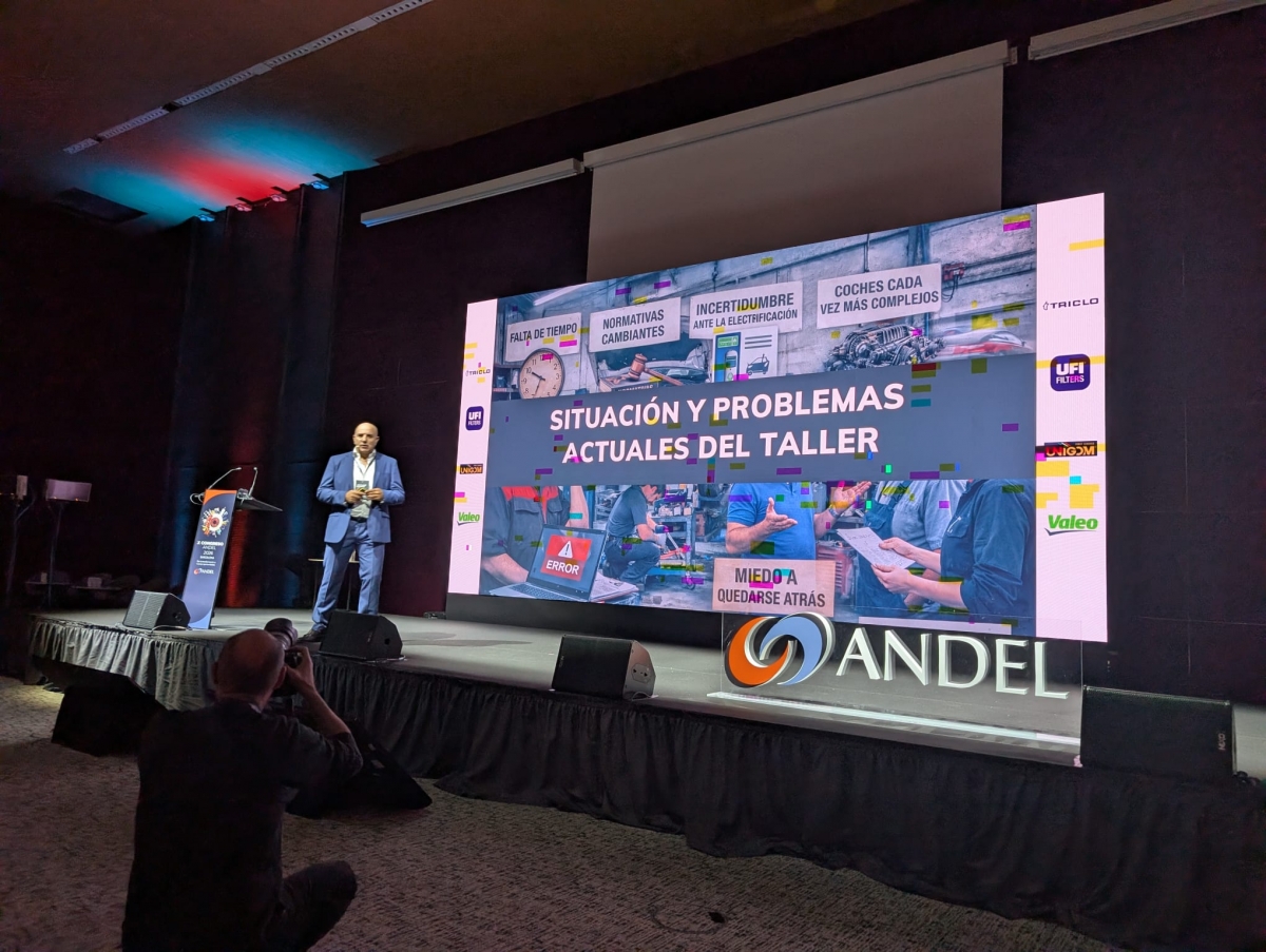 Juan José Salazar, responsable de redes de Andel: “El taller necesita algo más que un proveedor de recambios”
