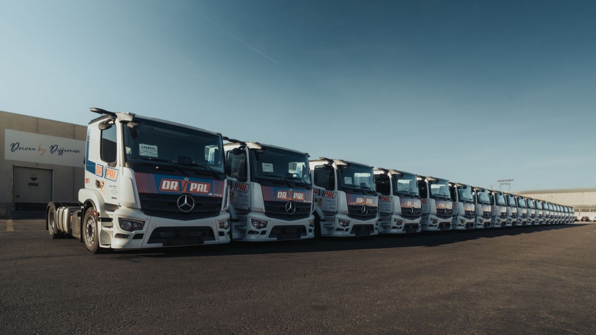 Orvipal incorpora 20 Mercedes Actros 1846