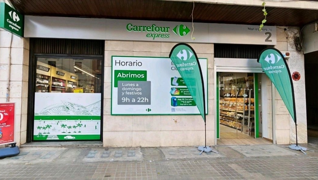 Carrefour sigue creciendo en Valencia capital con un nuevo supermercado Express