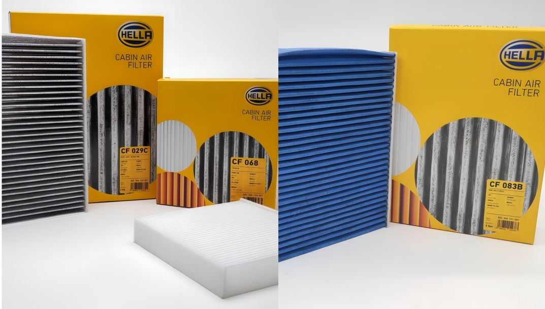 Hella amplía su portfolio con una nueva gama de filtros de habitáculo