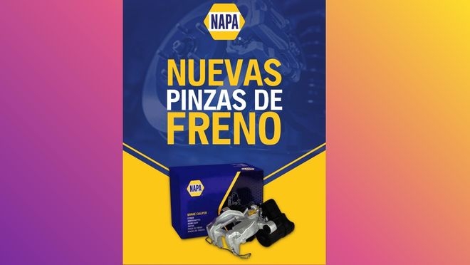 AAG amplía su portfolio con la llegada de una gama de pinzas de freno NAPA