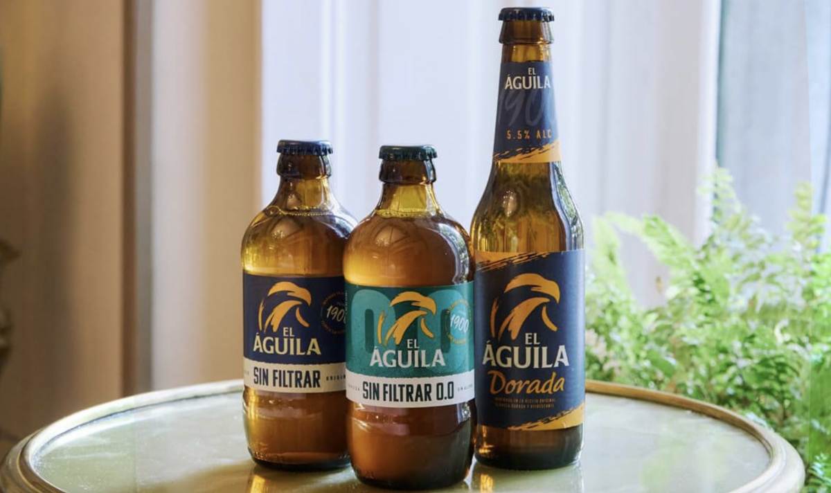 La cerveza El Águila multiplica por nueve su volumen en sólo cinco años