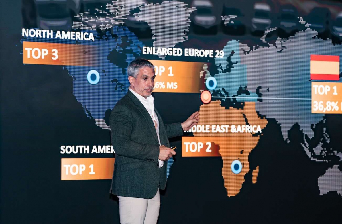 Diego Rey, máximo responsable de Stellantis Pro One Iberia, puso cifras al crecimiento del grupo en España.