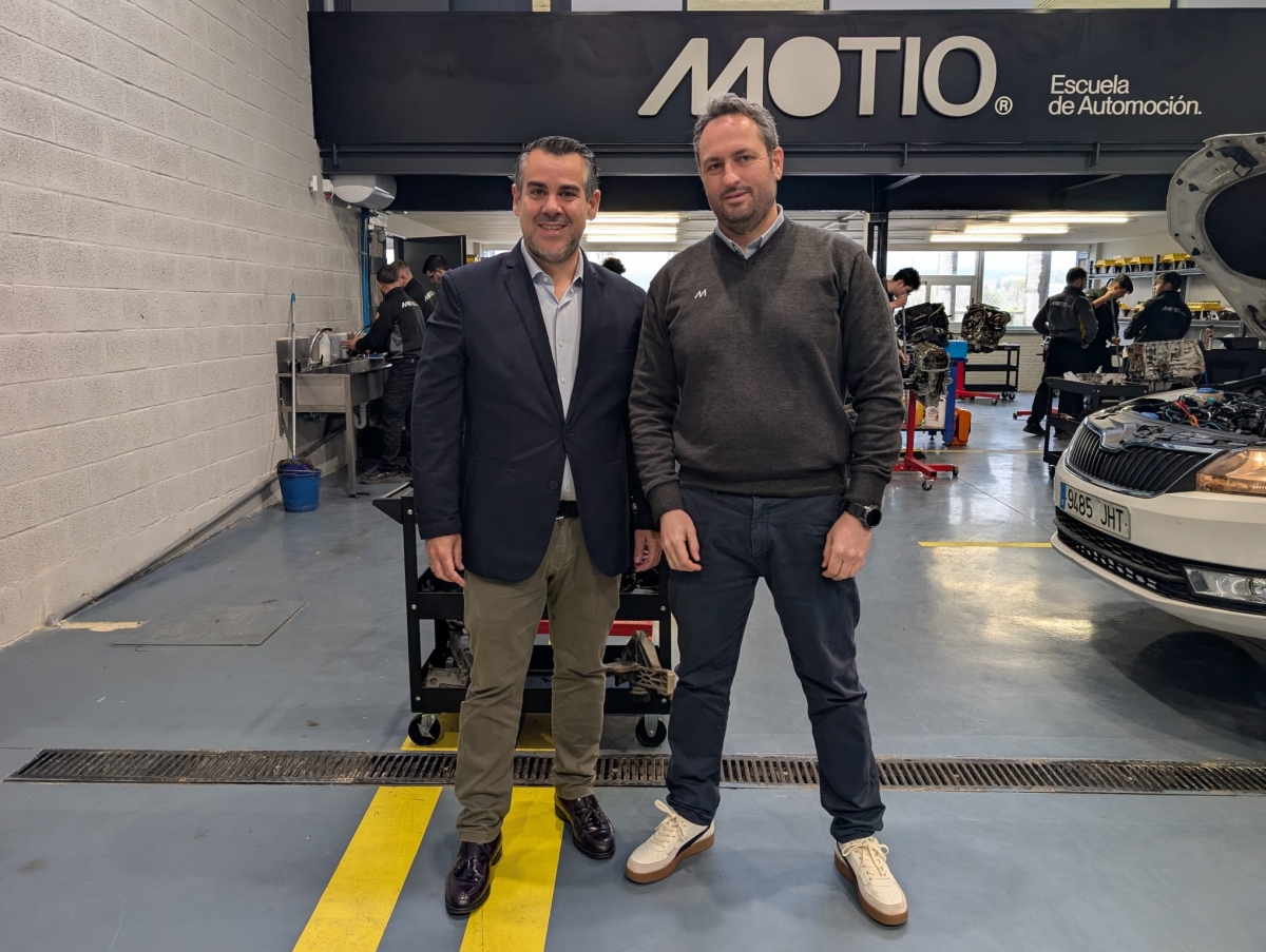 Francis Peña, responsable de Proyectos de Grupo Peña, y Máximo Pozo, director de Motio.