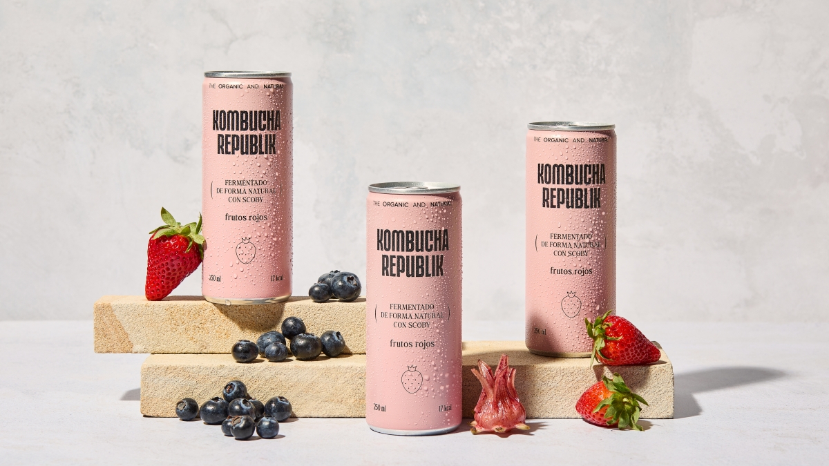 Kombucha Republik lanza una kombucha de frutos rojos pensada para hostelería y retail