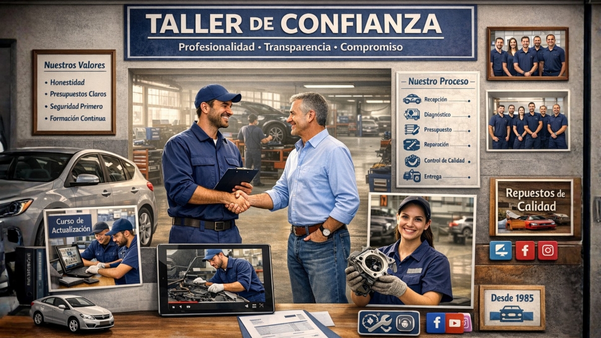 La venta institucional del taller: cómo convertir la confianza en el principal argumento comercial
