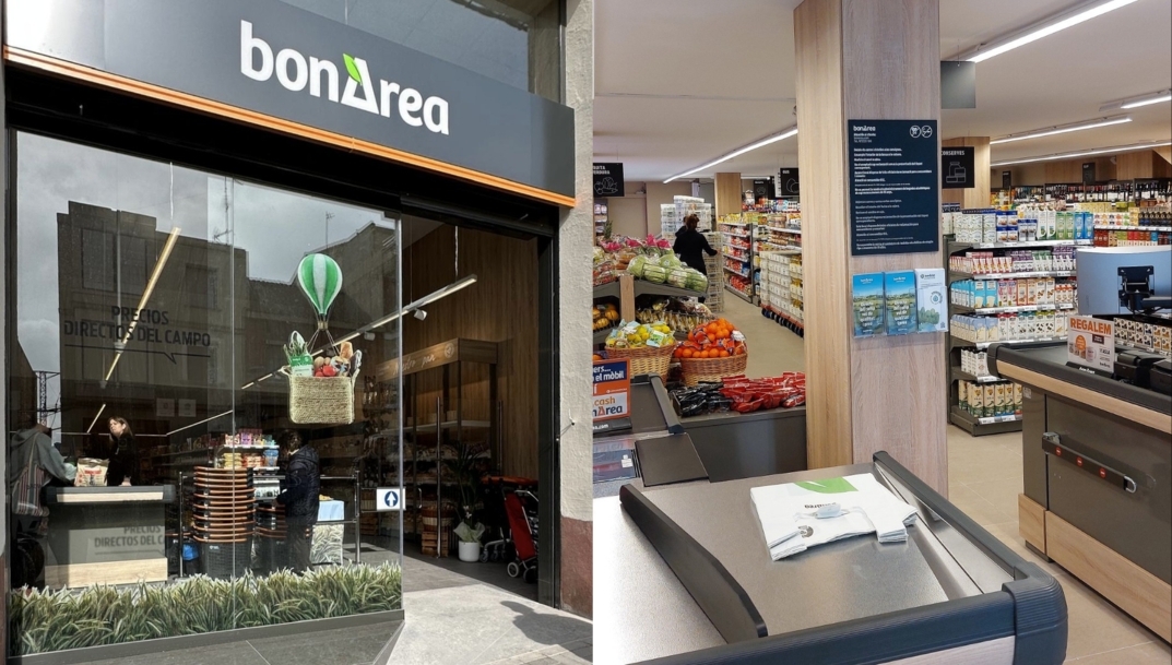 BonÀrea gana superficie comercial con el traslado de su tienda de Zaidín (Huesca)