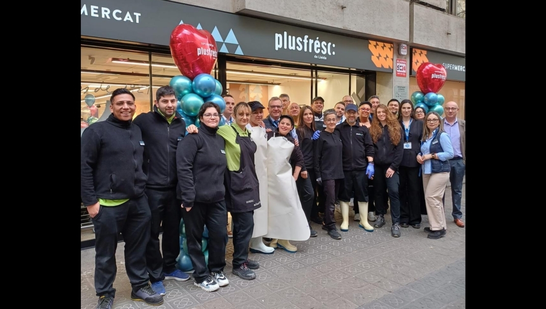 Plusfresc abre su séptima tienda de Barcelona y alcanza los 91 supermercados