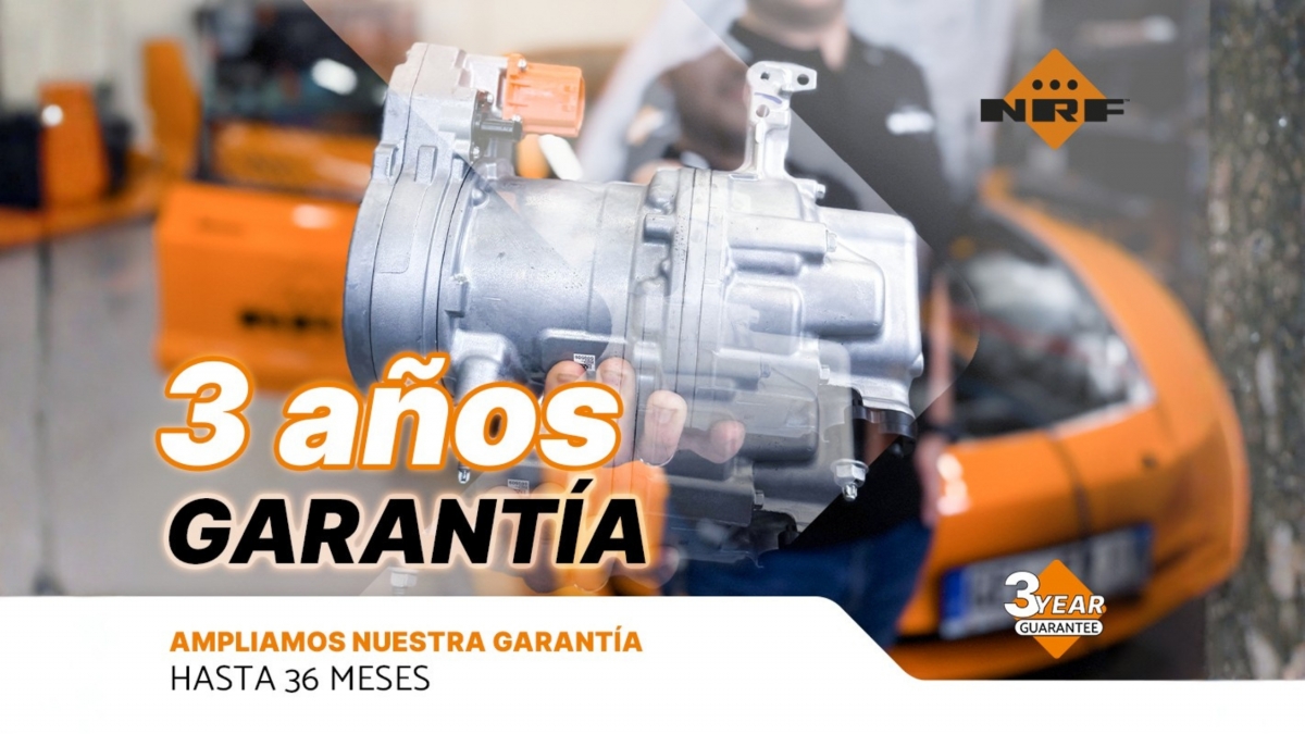 NRF amplía a tres años la garantía de todos sus productos desde enero de 2026