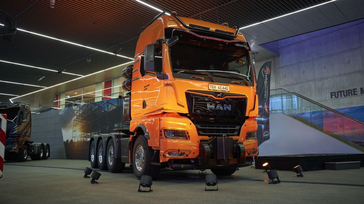 MAN presenta la nueva tractora TGX de 250 toneladas