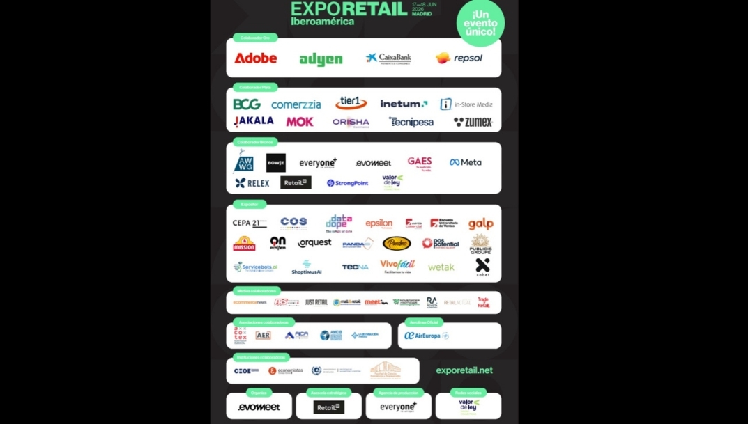 Más de 200 empresas han confirmado ya su participación en ExpoRetail Iberoamérica 2026