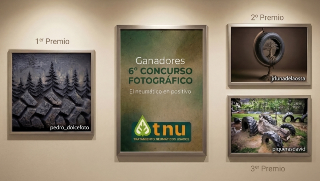 TNU anuncia los ganadores de la 6ª edición del concurso fotográfico 'El neumático en positivo'