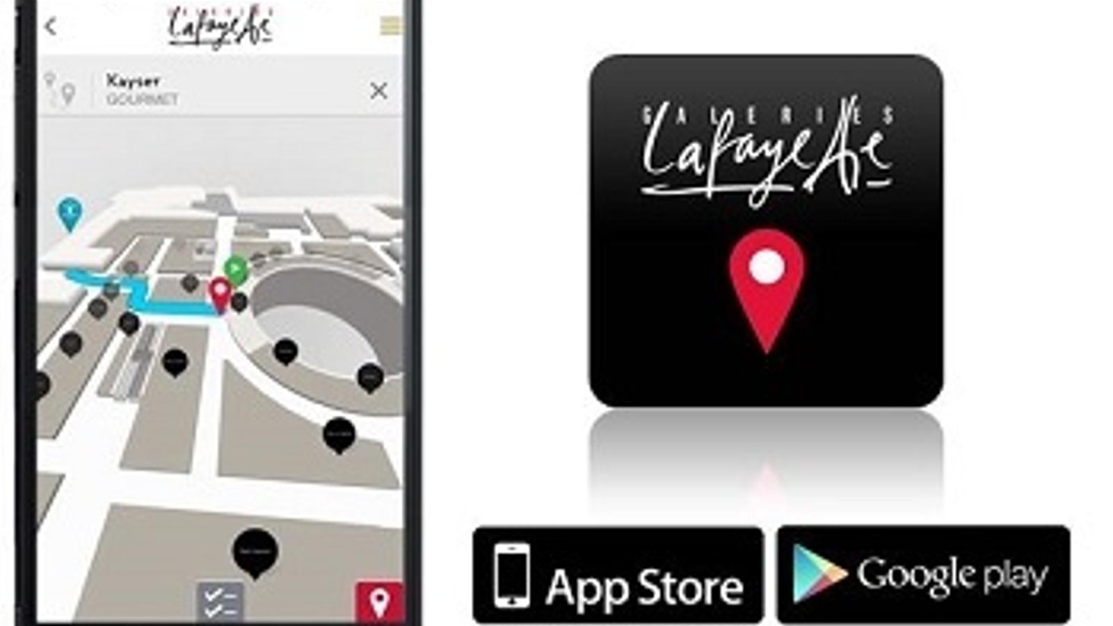 Galeries Lafayette crea una App exclusiva para su tienda de París Haussmann