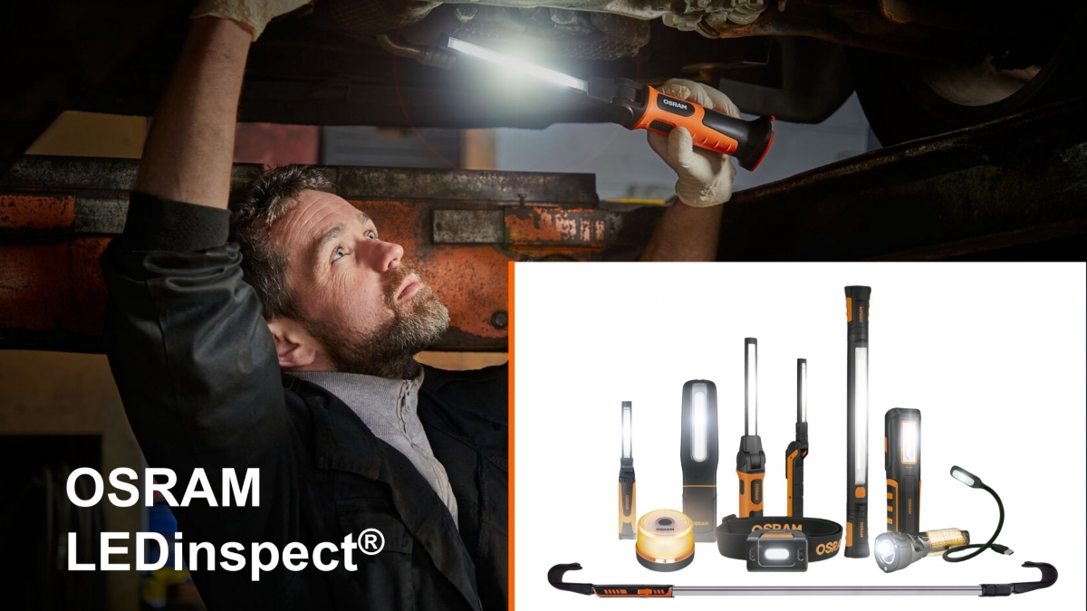 Luces LED de inspección LEDinspect® para el uso diario: luz justo donde se necesita