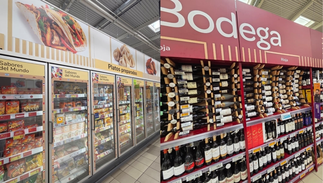 Carrefour renueva la imagen de sus hipermercados con secciones más visuales y coloridas